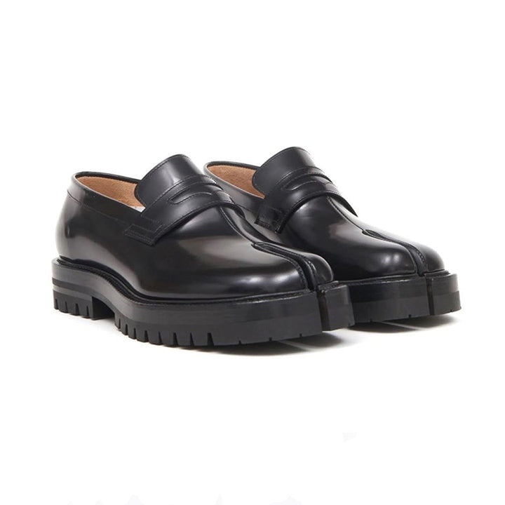 Twin Split Leather Loafer